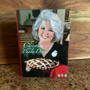 Christmas with Paula, Dean recipes and stories new hardcover cookbook